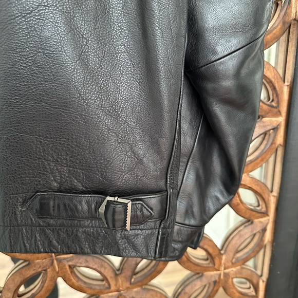 Banana Republic Leather Bomber Jacket - Picture 5 of 6